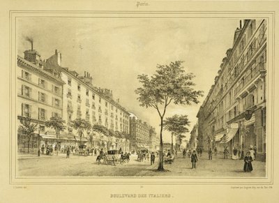 Boulevard des Italiens, from 